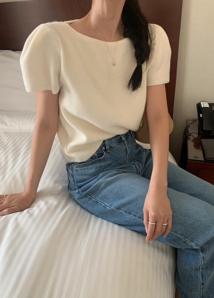 MELLOUNGE韓國直郵東大門實拍女裝新款職業休閑時尚真品T恤MELLOUNGE-TT恤圖色2