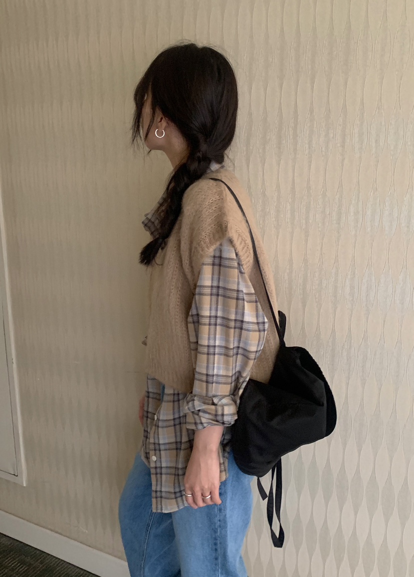 MELLOUNGE韓國直郵女裝新款推薦休閑人氣24秋冬時尚真品馬甲MELLOUNGE-T馬甲