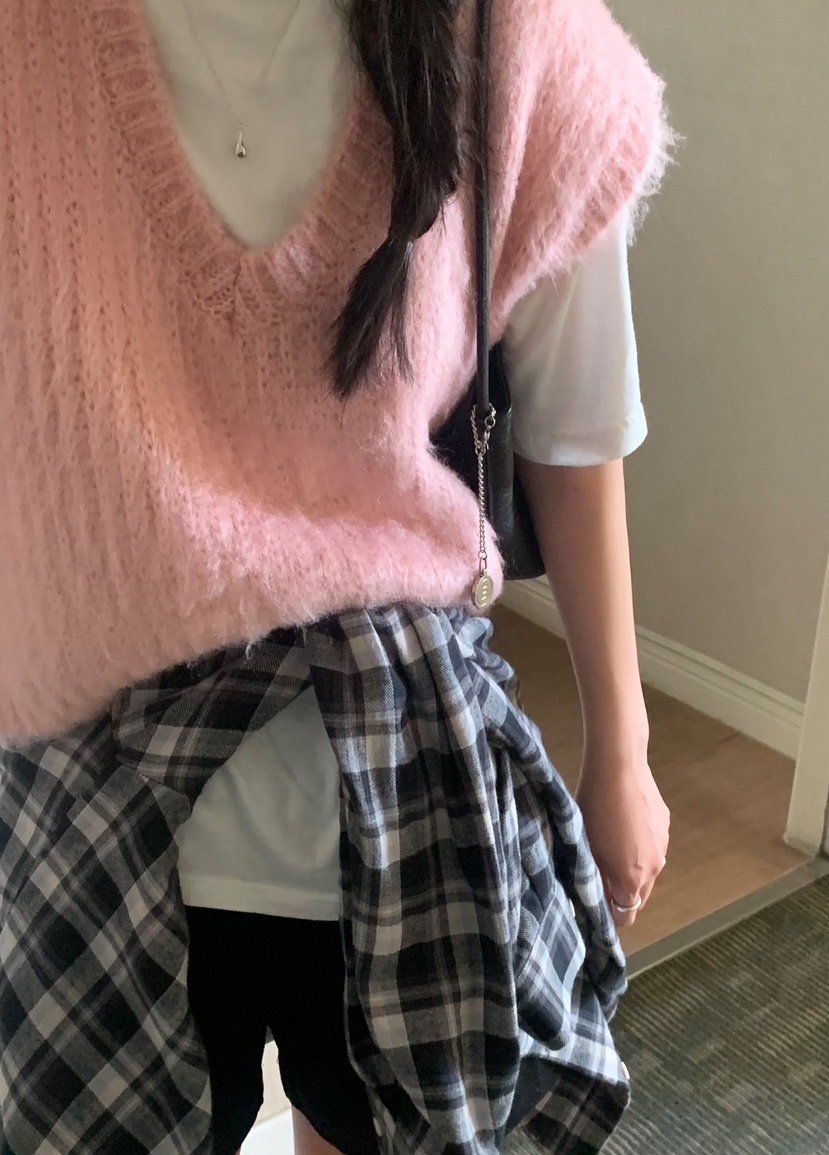 MELLOUNGE韓國直郵女裝新款推薦休閑人氣24秋冬時尚真品馬甲MELLOUNGE-T馬甲