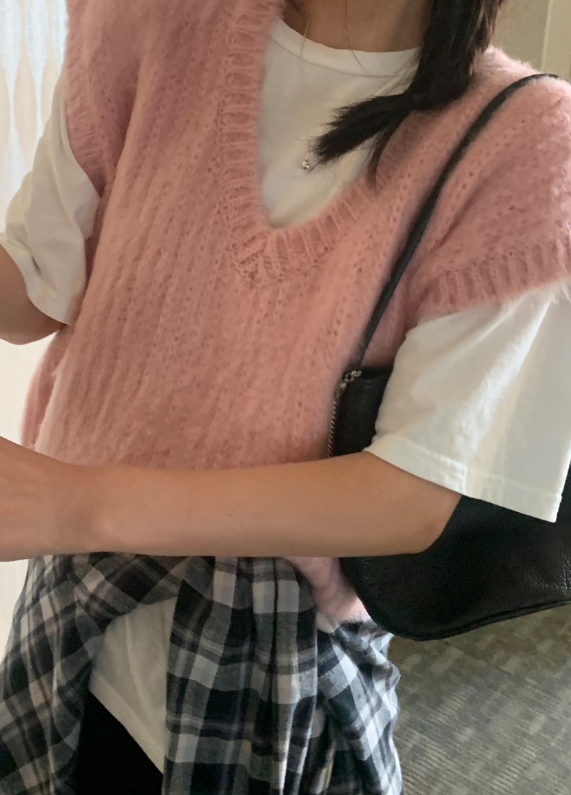 MELLOUNGE韓國直郵女裝新款推薦休閑人氣24秋冬時尚真品馬甲MELLOUNGE-T馬甲