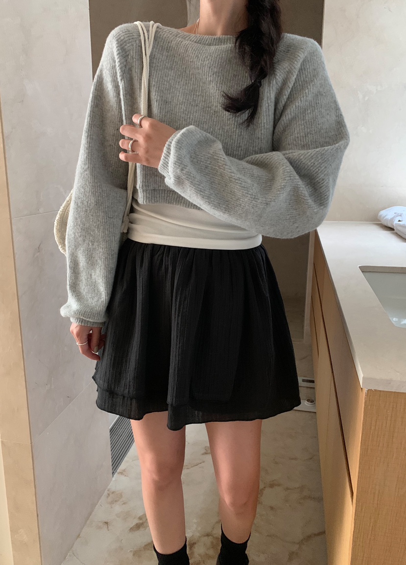 MELLOUNGE直郵韓國代購女裝新品熱賣24秋冬真品時尚休閑衛衣MELLOUNGE-T衛衣