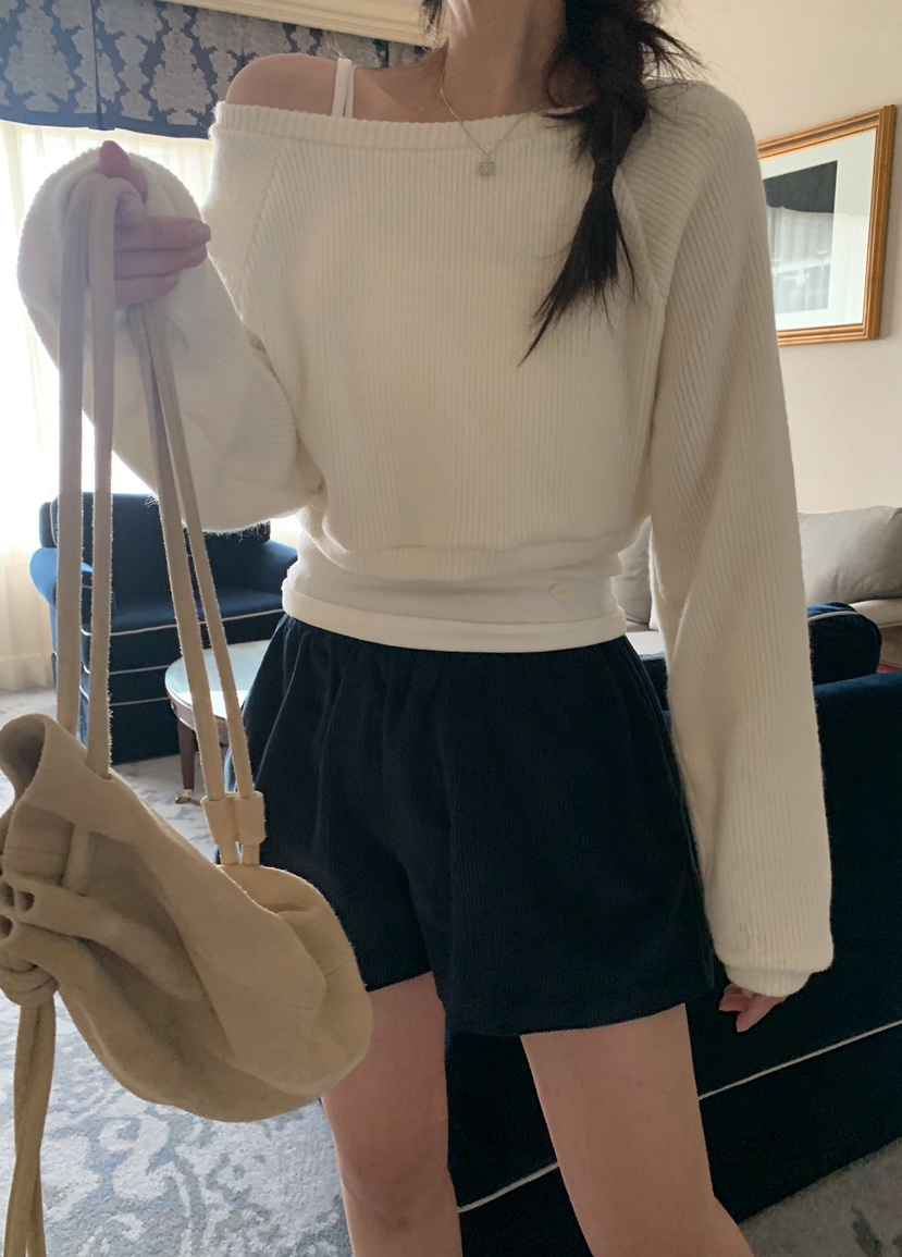 MELLOUNGE直郵韓國代購女裝新品熱賣24秋冬真品時尚休閑衛衣MELLOUNGE-T衛衣