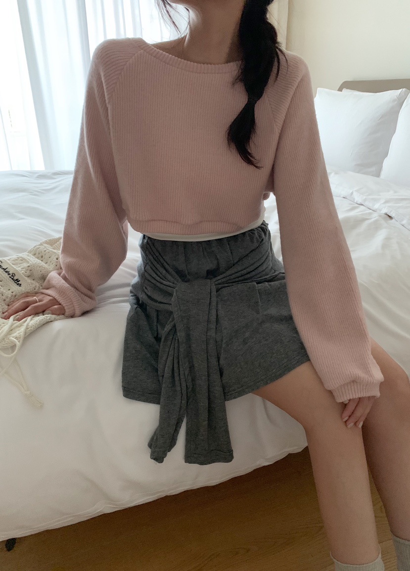 MELLOUNGE直郵韓國代購女裝新品熱賣24秋冬真品時尚休閑衛衣MELLOUNGE-T衛衣