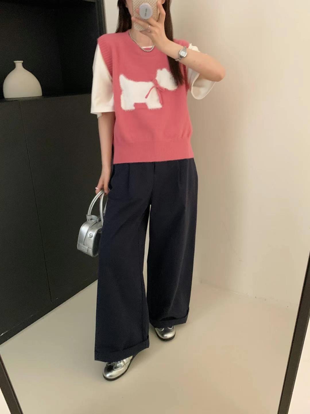 IGOTC-아가씨-T韓國直郵女裝新品時尚職業熱賣推薦吊帶背心IGOTC-아가씨-T吊帶/背心圖色2