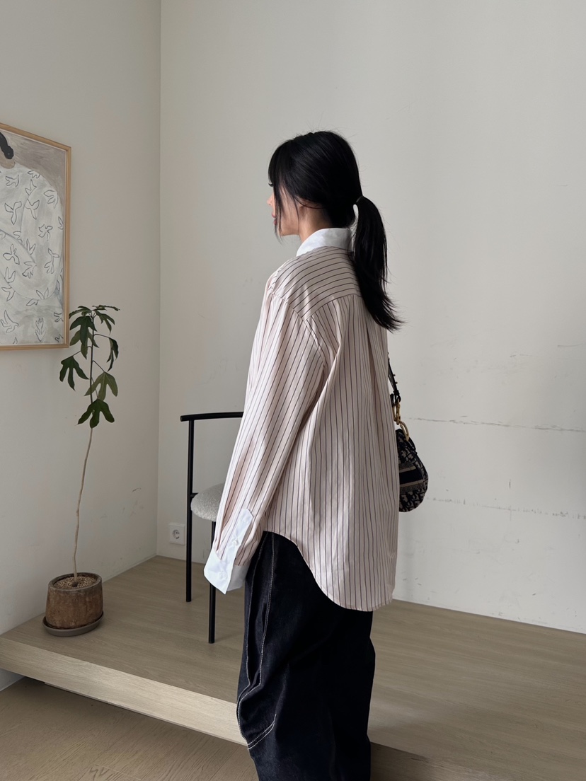 GLAM MOCHA韓國直郵東大門實拍女裝新品24秋冬襯衫蕾絲衫SIERRA襯衫/蕾絲衫