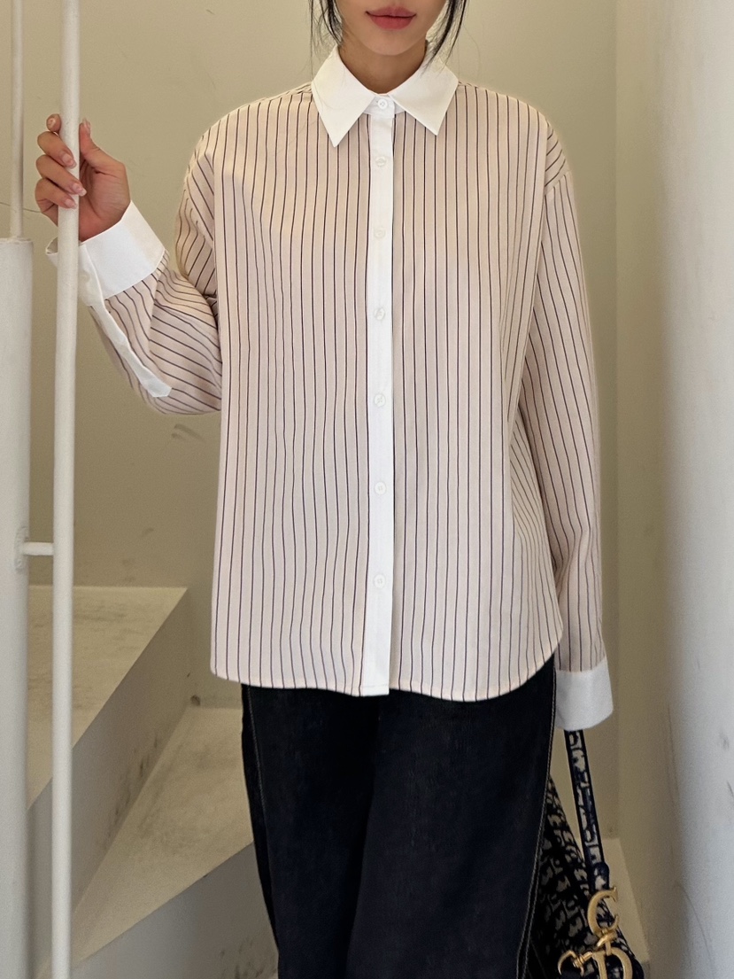 GLAM MOCHA韓國直郵東大門實拍女裝新品24秋冬襯衫蕾絲衫SIERRA襯衫/蕾絲衫