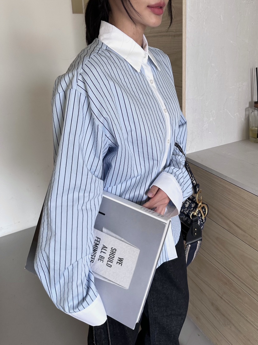 GLAM MOCHA韓國直郵東大門實拍女裝新品24秋冬襯衫蕾絲衫SIERRA襯衫/蕾絲衫