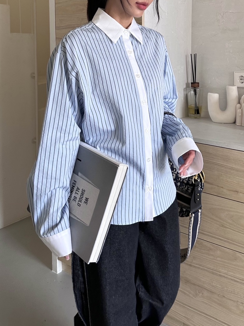 GLAM MOCHA韓國直郵東大門實拍女裝新品24秋冬襯衫蕾絲衫SIERRA襯衫/蕾絲衫