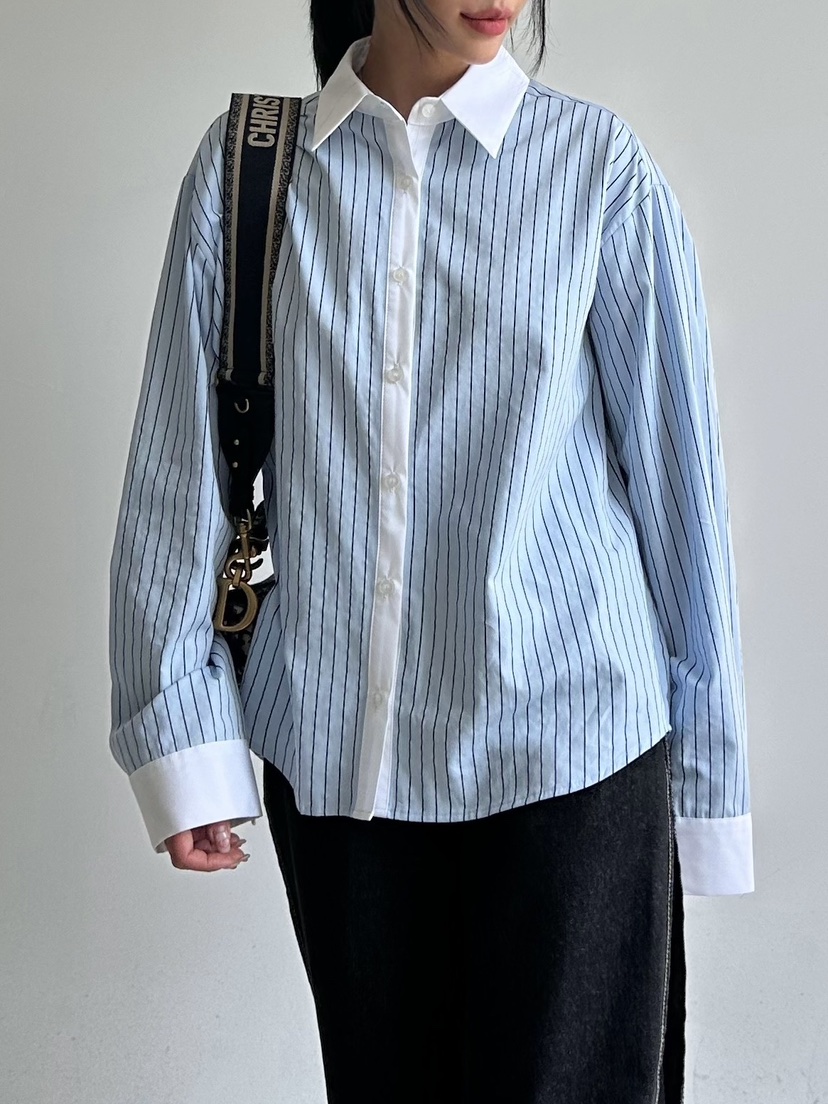 GLAM MOCHA韓國直郵東大門實拍女裝新品24秋冬襯衫蕾絲衫SIERRA襯衫/蕾絲衫