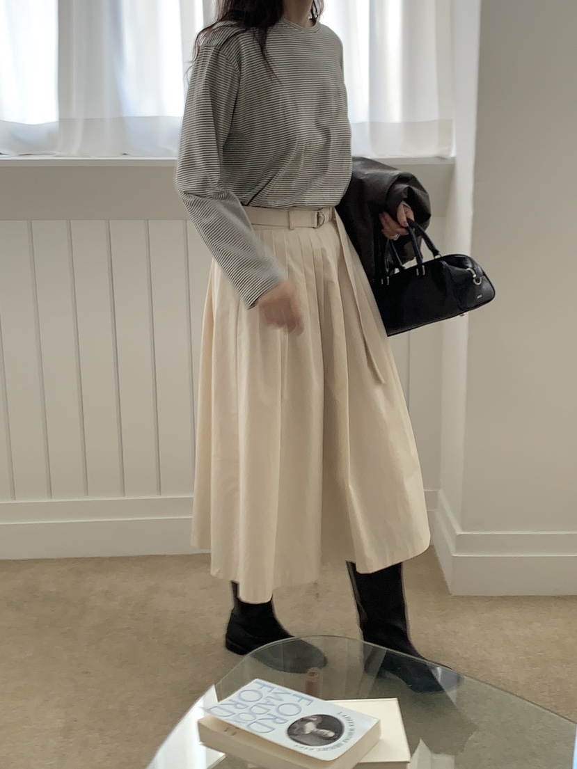 Sendtwo直郵韓國代購女裝新款熱賣推薦職業24秋冬時尚長裙SENDTWO長裙