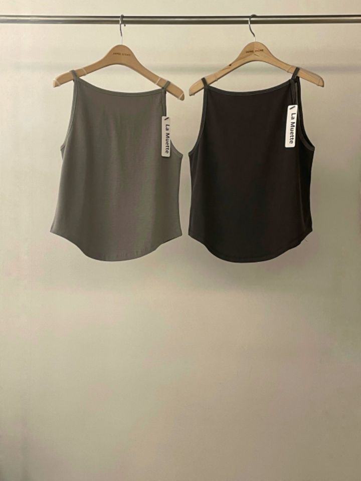 LA MUETTE/JAMIESTONE韓國直郵女裝新品人氣職業吊帶背心FLAT GARDEN/LA MUETTE/JAMIESTONE吊帶/背心