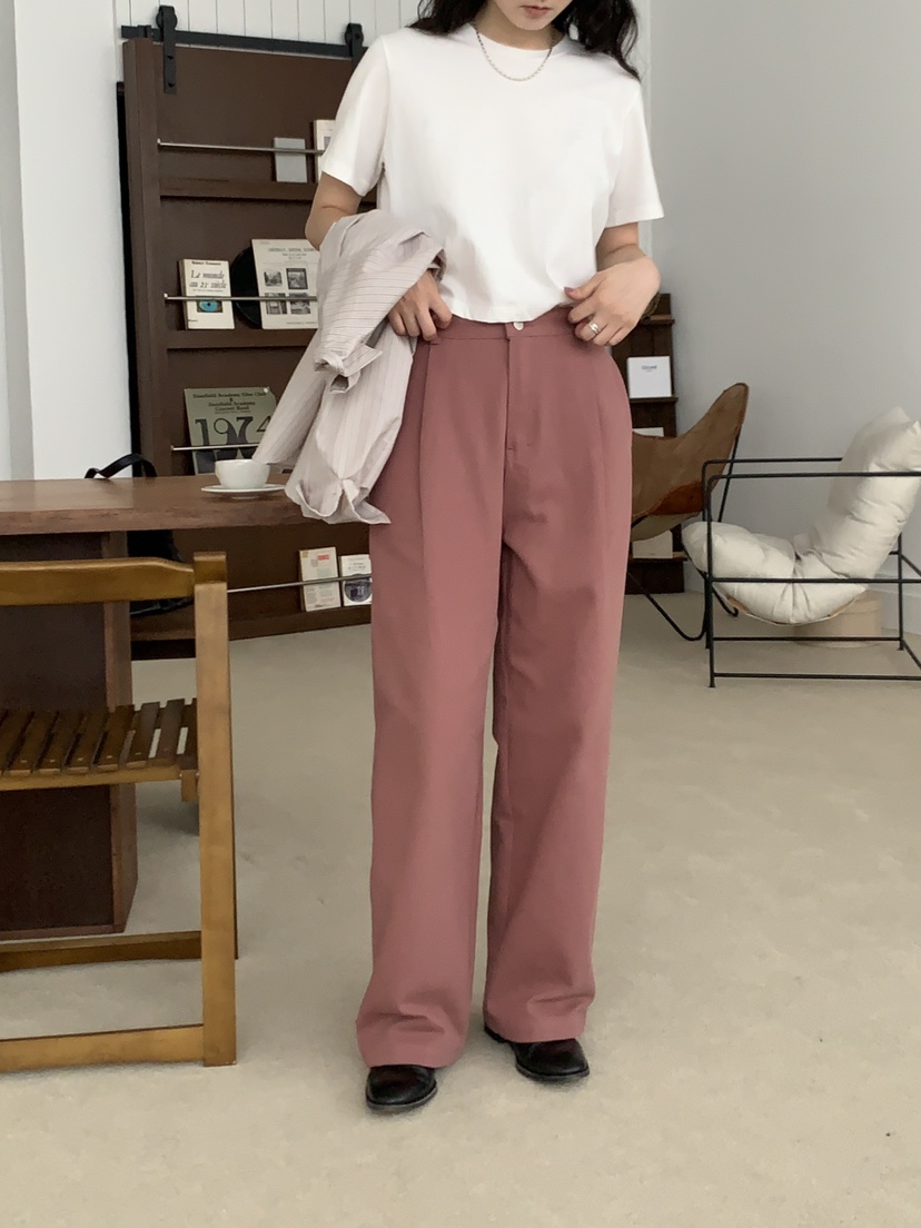Sendtwo韓國直郵東大門實拍女裝新款休閑職業熱賣時尚休閑褲SENDTWO休閑褲