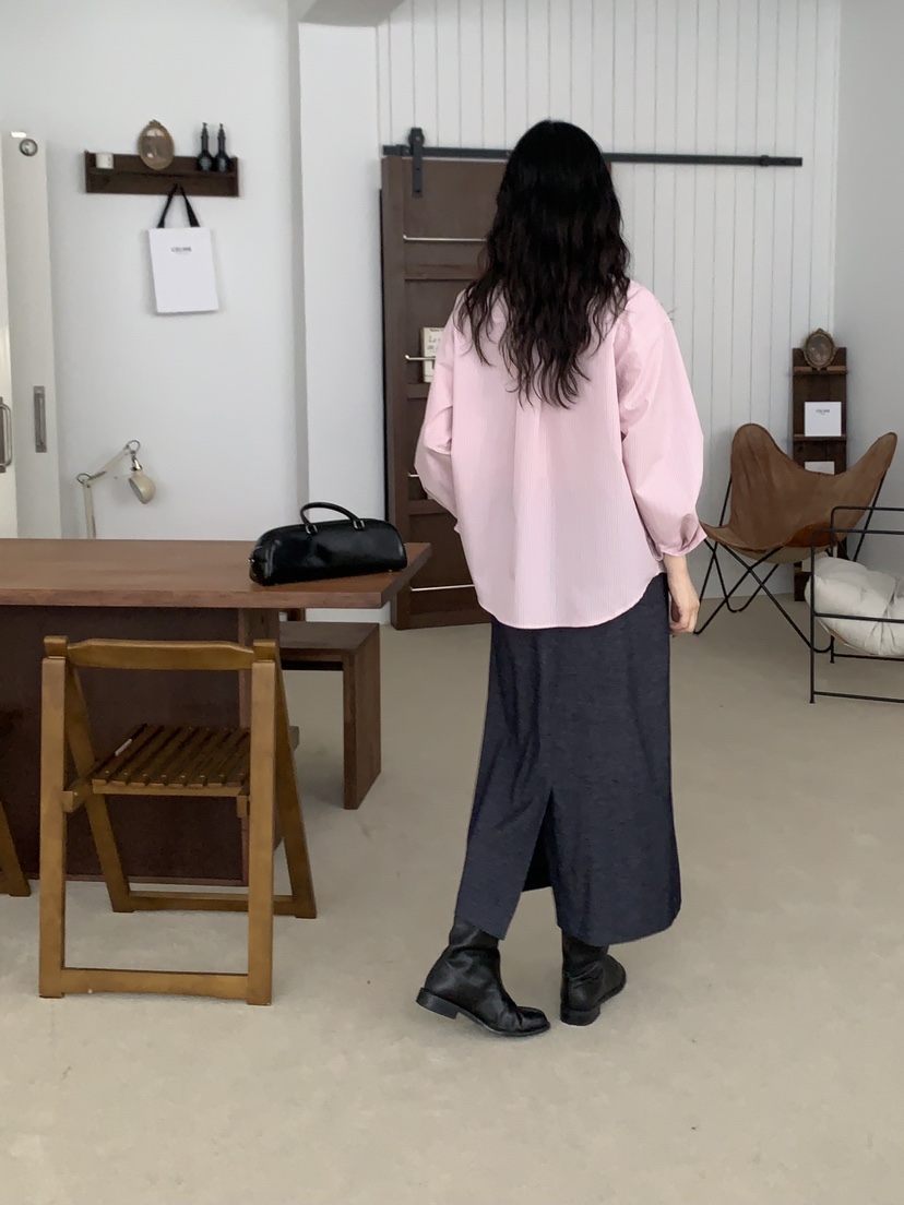 Sendtwo直郵韓國代購女裝新品時尚休閑24秋冬熱賣襯衫蕾絲衫SENDTWO襯衫/蕾絲衫