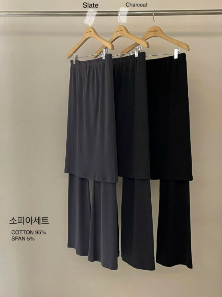 LA MUETTE/JAMIESTONE韓國直郵東大門實拍女裝新款24秋冬套裝FLAT GARDEN/LA MUETTE/JAMIESTONE套裝
