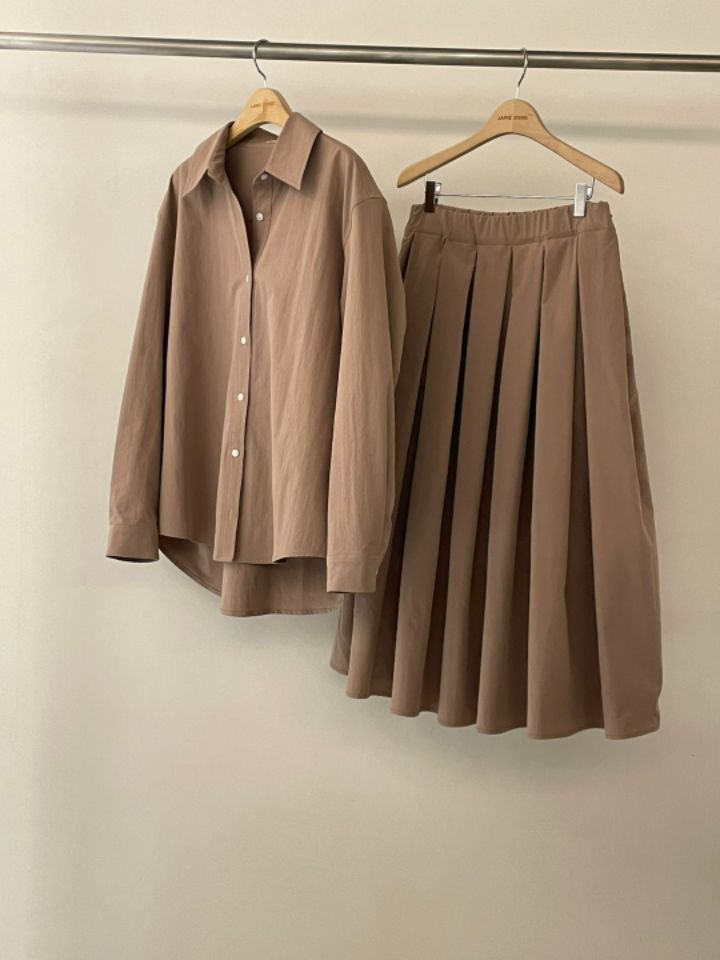 LA MUETTE/JAMIESTONE直郵韓國代購女裝新品休閑熱賣長裙FLAT GARDEN/LA MUETTE/JAMIESTONE長裙