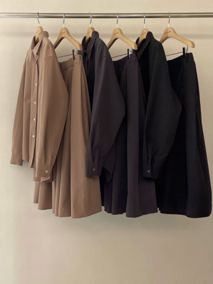 LA MUETTE/JAMIESTONE直郵韓國代購女裝新品休閑熱賣長裙FLAT GARDEN/LA MUETTE/JAMIESTONE長裙