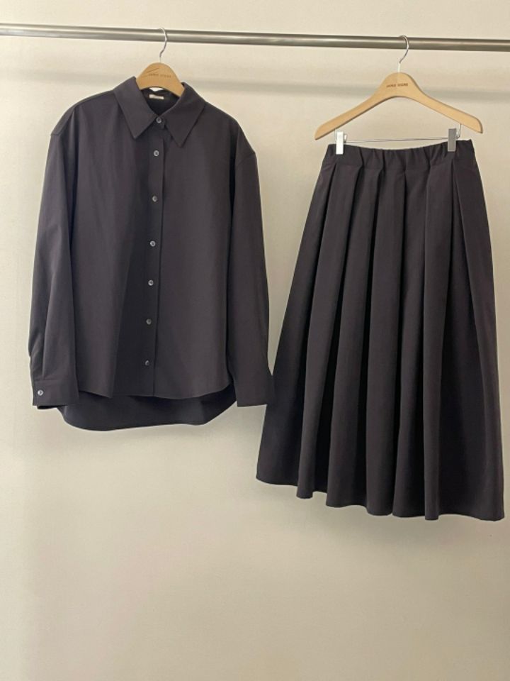 LA MUETTE/JAMIESTONE直郵韓國代購女裝新品休閑熱賣長裙FLAT GARDEN/LA MUETTE/JAMIESTONE長裙
