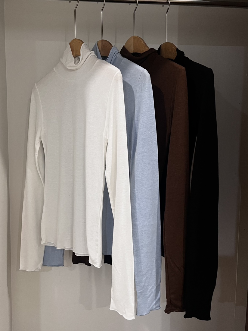 MARRON韓國直郵東大門實拍女裝新品熱賣休閑真品24秋冬長袖T恤PIN-UP長袖T恤