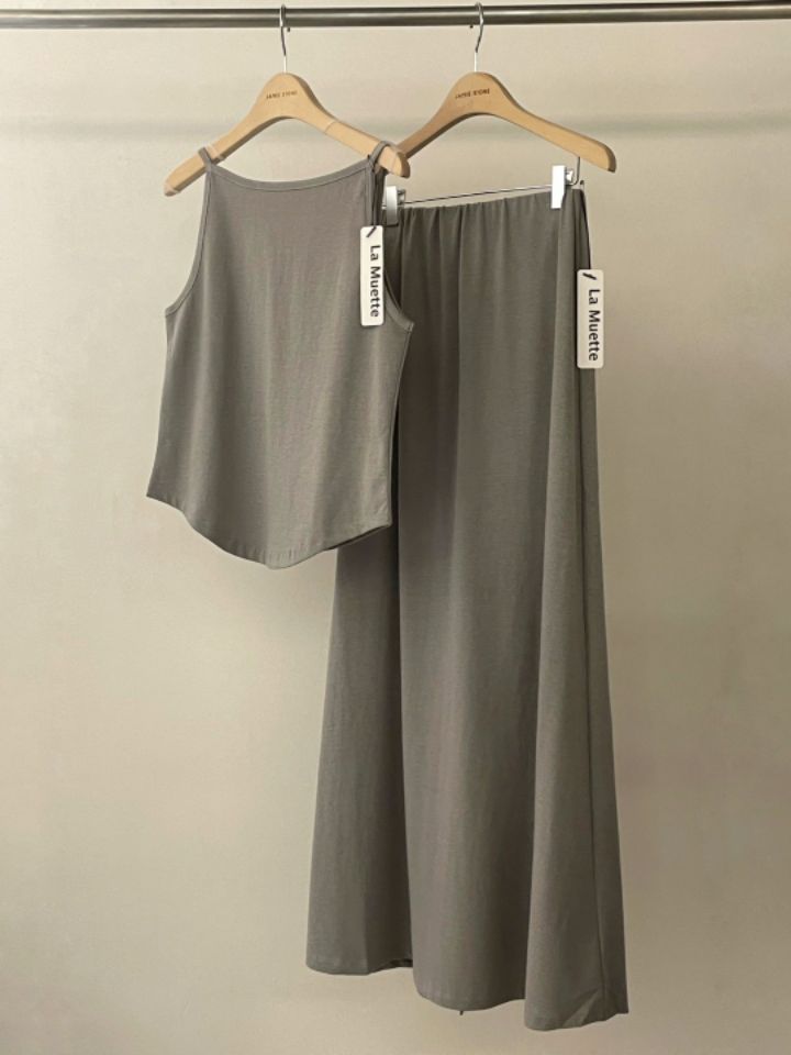 LA MUETTE/JAMIESTONE韓國直郵東大門代購女裝新品休閑長裙FLAT GARDEN/LA MUETTE/JAMIESTONE長裙