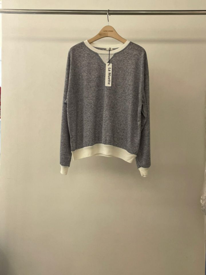 LA MUETTE/JAMIESTONE直郵韓國代購女裝新款休閑時尚長袖T恤FLAT GARDEN/LA MUETTE/JAMIESTONE長袖T恤圖色3