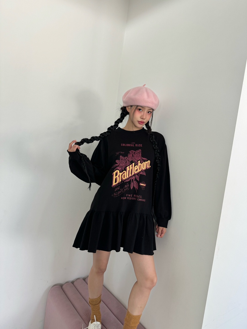 MAISON DE GLORY韓國直郵東大門實拍女裝新品推薦休閑連衣裙MAISON DE GLORY連衣裙