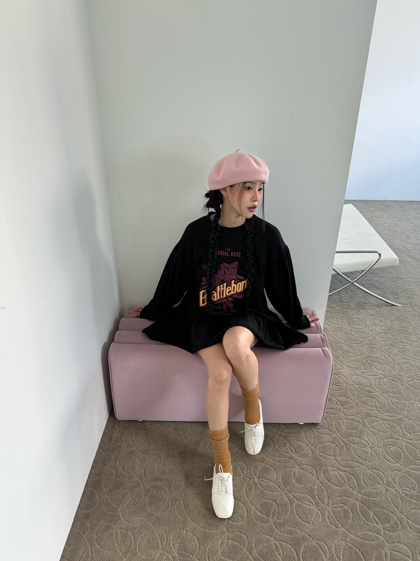MAISON DE GLORY韓國直郵東大門實拍女裝新品推薦休閑連衣裙MAISON DE GLORY連衣裙