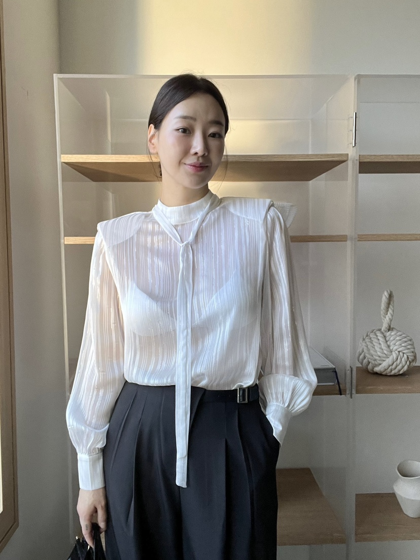 VERNI韓國直郵東大門代購女裝新品推薦時尚人氣職業襯衫蕾絲衫VERNI襯衫/蕾絲衫