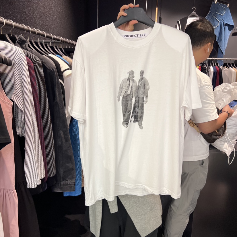 PROJECT ELF/ELF直郵韓國代購女裝新款24秋冬職業休閑T恤PROJECT ELF/ELF-LT恤