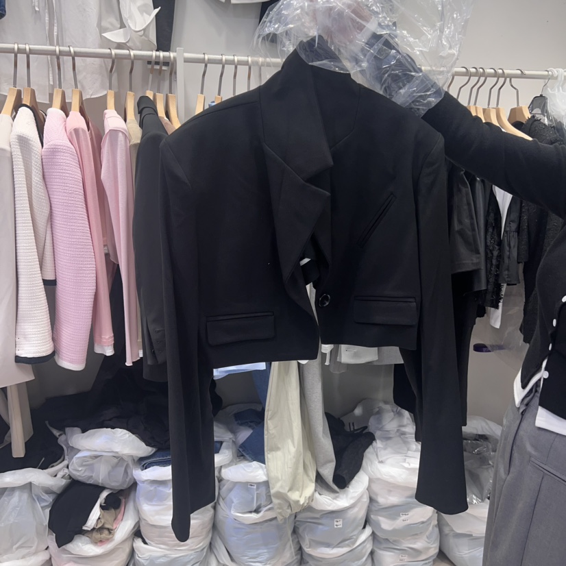 Republlc of/qc韓國直郵東大門實拍女裝新款熱賣人氣夾克Republlc of qc夾克圖色2