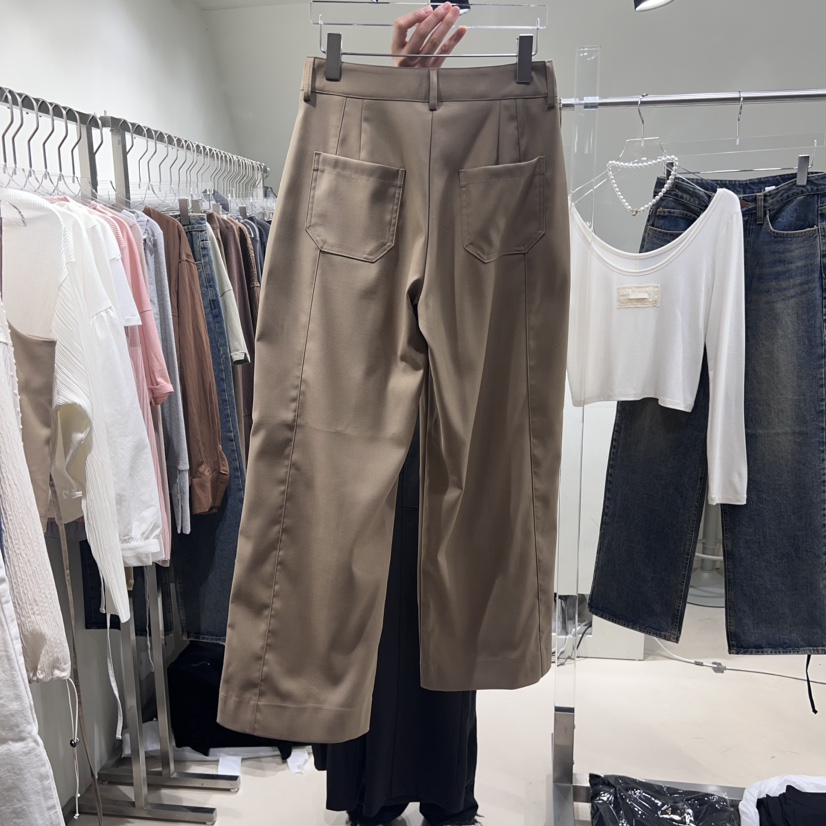 OWNS直郵韓國代購女裝新品真品職業24秋冬休閑時尚休閑褲OWNS休閑褲