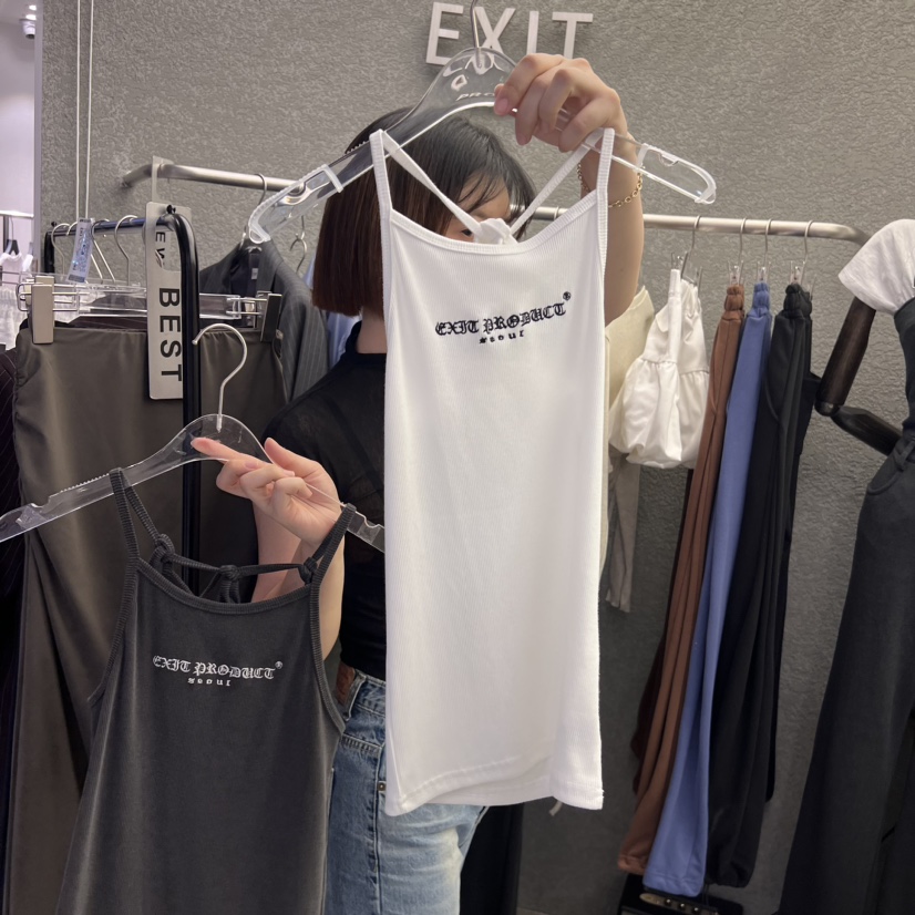 EXIT韓國直郵東大門代購女裝新品職業人氣時尚真品吊帶背心EXIT吊帶/背心