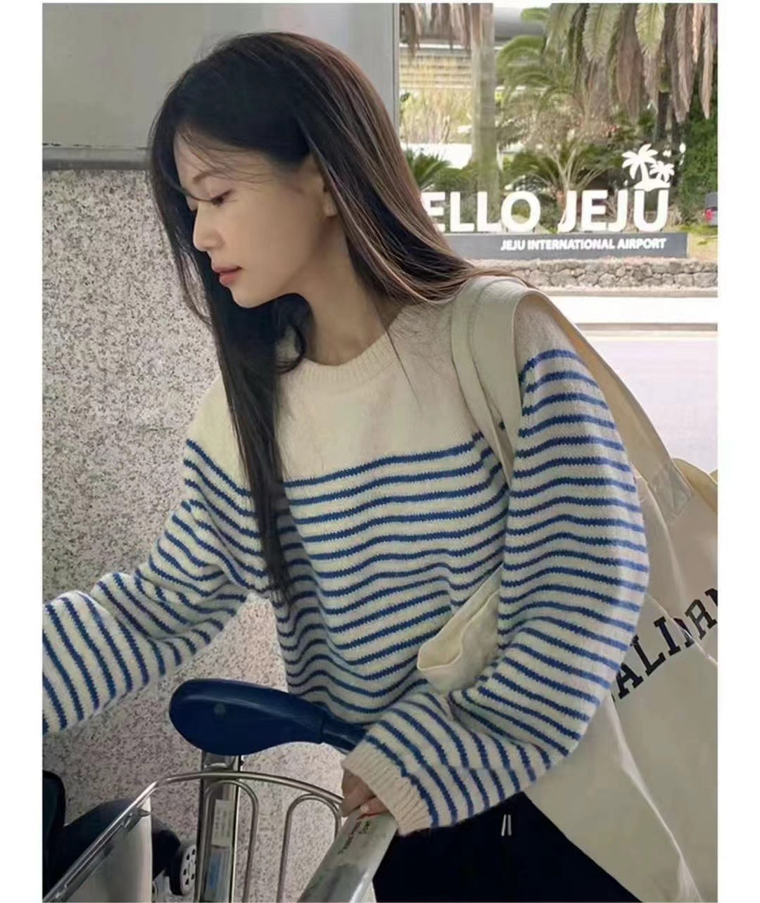 CAROL韓國直郵女裝新品休閑熱賣真品24秋冬人氣推薦時尚毛衣CAROL毛衣