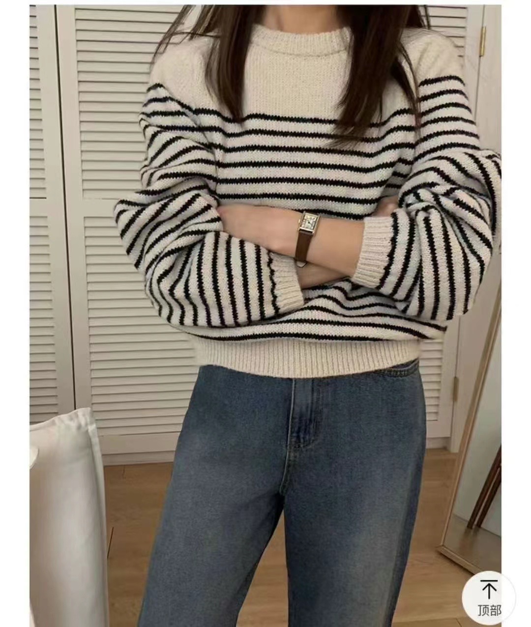 CAROL韓國直郵女裝新品休閑熱賣真品24秋冬人氣推薦時尚毛衣CAROL毛衣