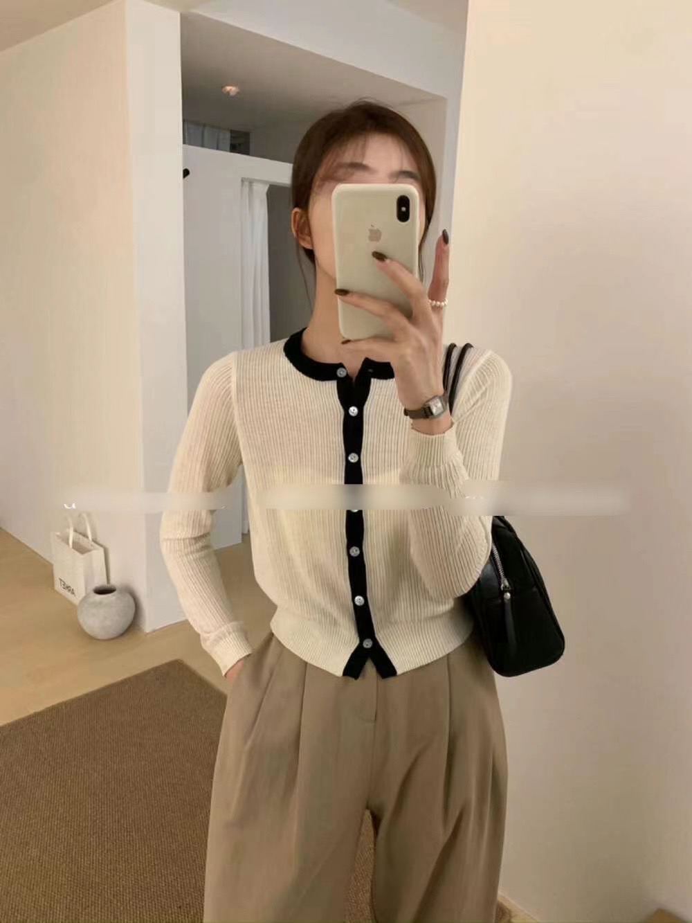CAROL韓國直郵東大門代購女裝新款休閑職業時尚熱賣24秋冬針織衫CAROL針織衫