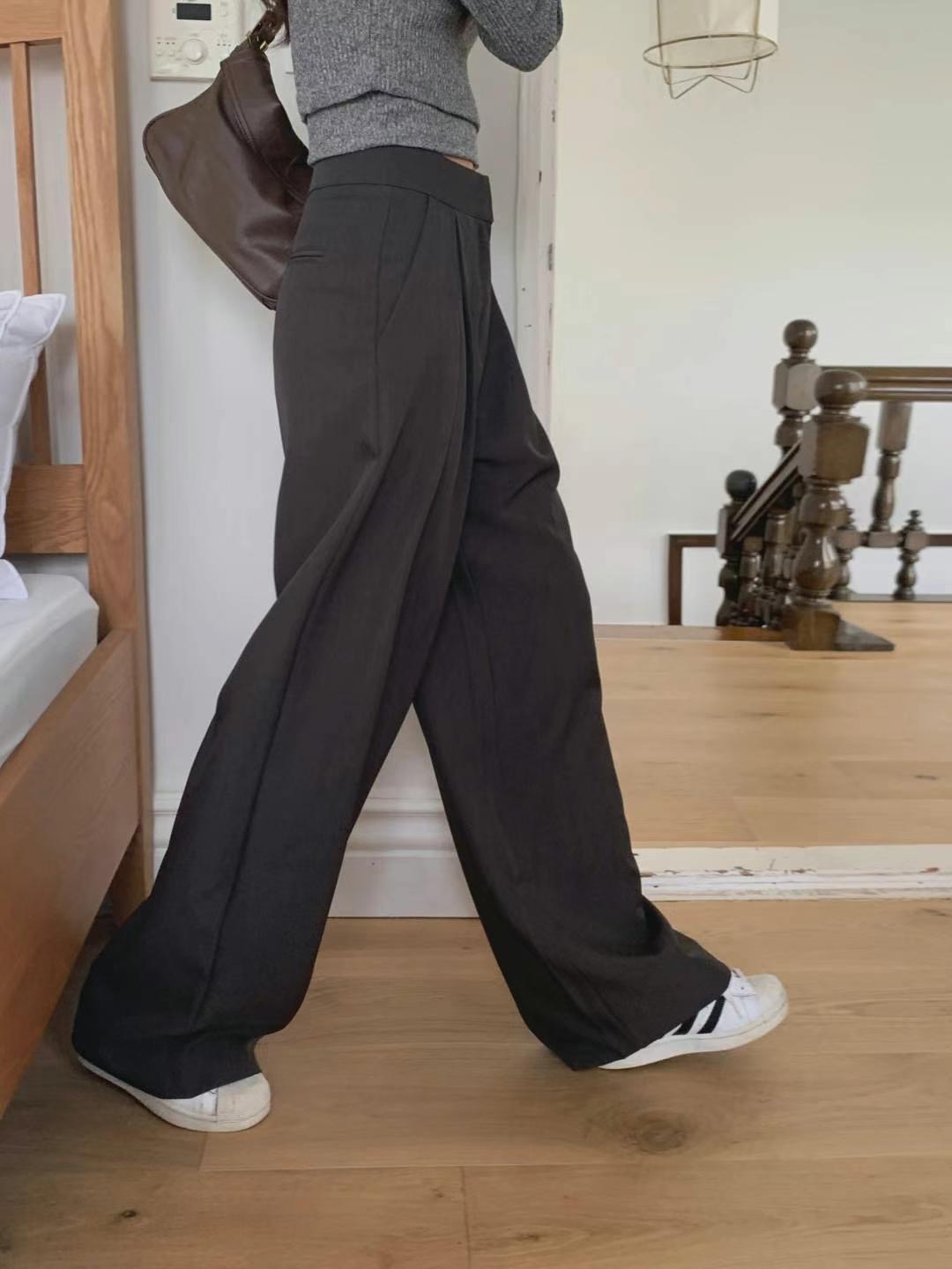 MONO_POLY韓國直郵女裝新款推薦時尚24秋冬熱賣人氣休閑褲MONO_POLY休閑褲