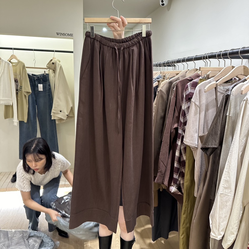 WINSOME直郵韓國代購女裝新款24秋冬時尚休閑職業人氣休閑褲WINSOME休閑褲