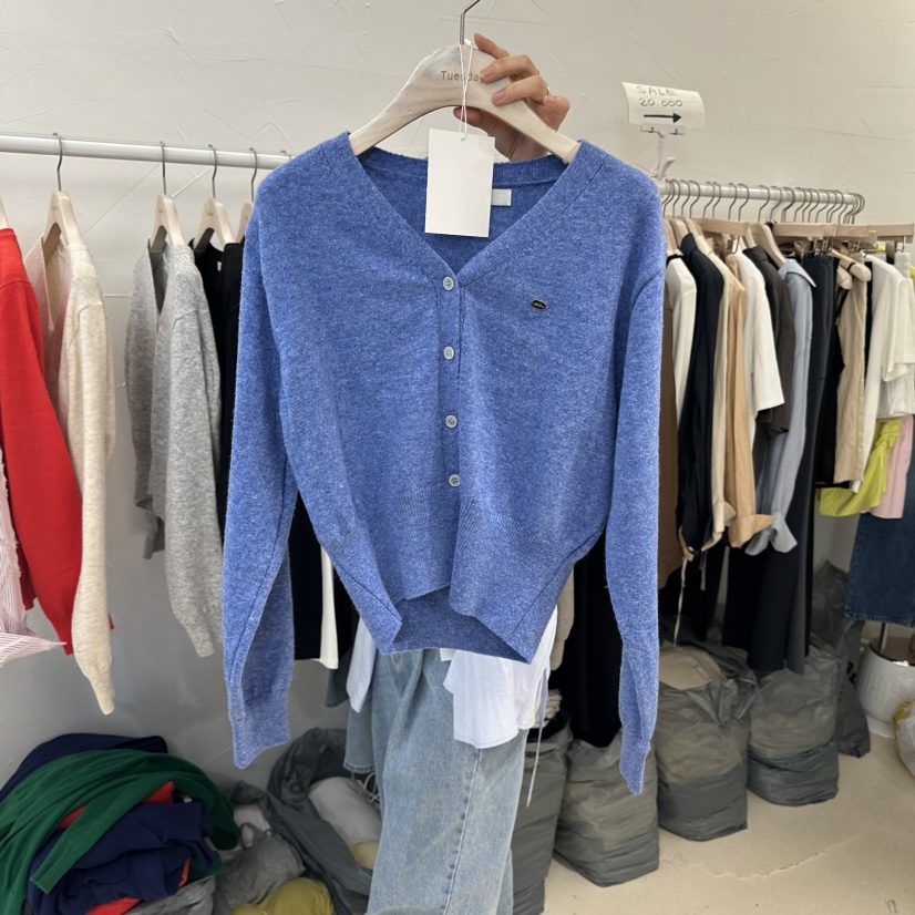 floral韓國直郵東大門代購女裝新款休閑24秋冬職業針織衫FLORAL針織衫圖色2