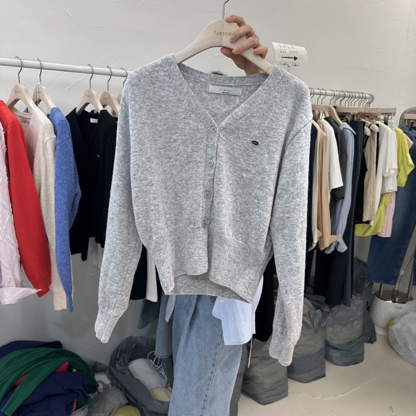 floral韓國直郵東大門代購女裝新款休閑24秋冬職業針織衫FLORAL針織衫圖色3