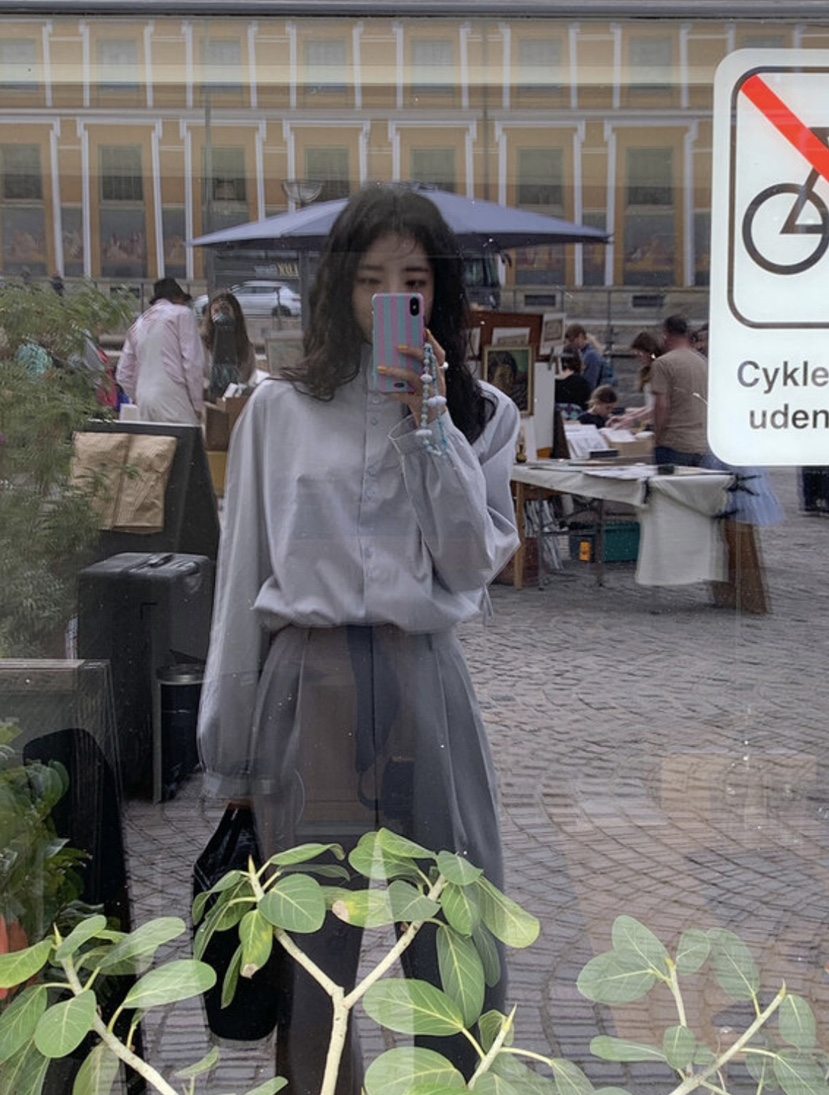 BONHEUR直郵韓國代購女裝新款推薦人氣24秋冬職業襯衫蕾絲衫BONHEUR-2件起襯衫/蕾絲衫