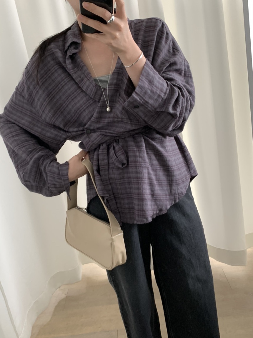 BONHEUR韓國直郵東大門代購女裝新款人氣時尚推薦襯衫蕾絲衫BONHEUR-2件起襯衫/蕾絲衫