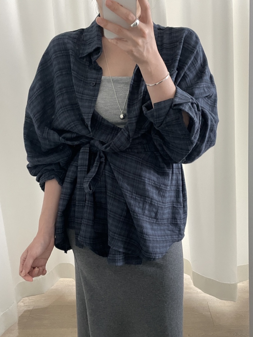 BONHEUR韓國直郵東大門代購女裝新款人氣時尚推薦襯衫蕾絲衫BONHEUR-2件起襯衫/蕾絲衫