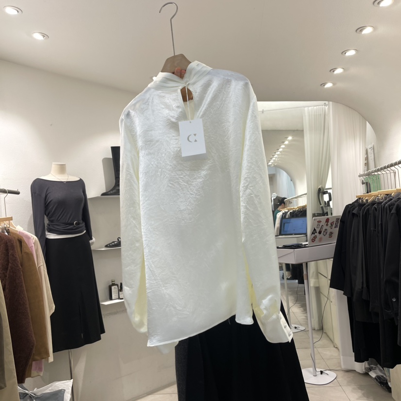 cornerbloom/3rooms直郵韓國代購女裝新品職業襯衫蕾絲衫THE SUIT BAR襯衫/蕾絲衫
