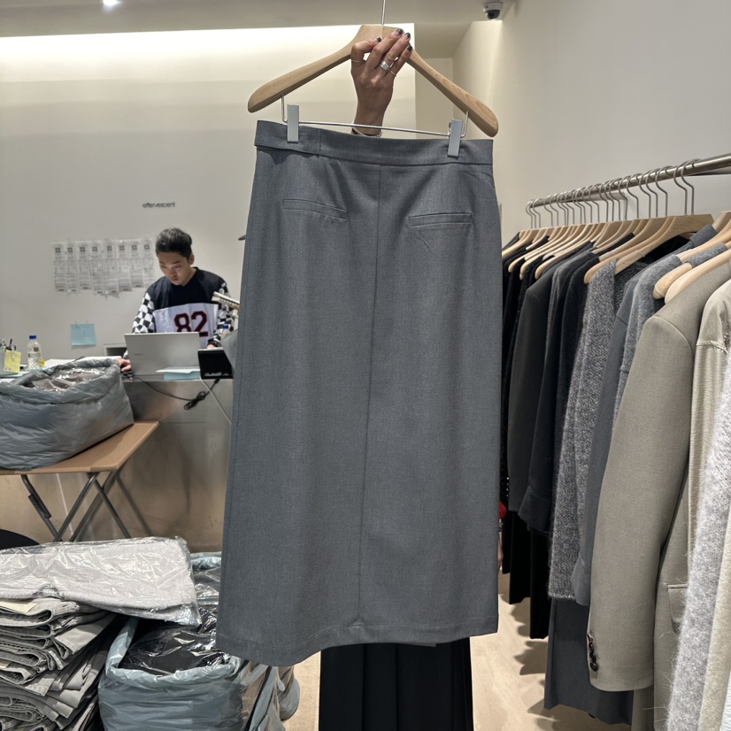 evc/effervescent韓國直郵女裝新品真品推薦人氣熱賣休閑長裙evc/effervescent長裙