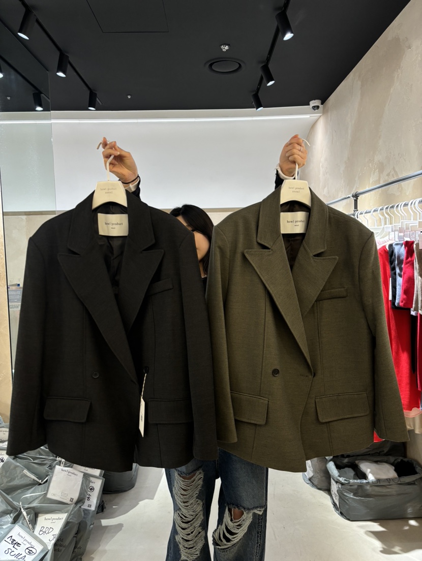 howl product韓國直郵東大門代購女裝新品休閑職業推薦夾克BADCALM夾克