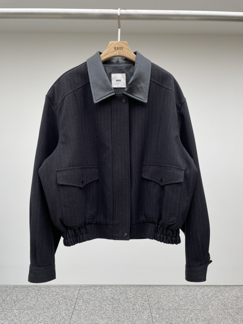 MADE-P韓國直郵東大門實拍女裝新品真品推薦人氣24秋冬夾克MADE-P夾克