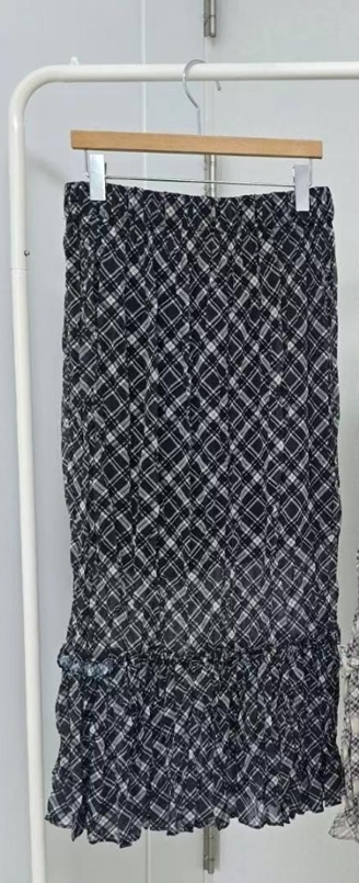 CHERRY YA韓國直郵東大門代購女裝新品休閑推薦24秋冬長裙CHERRY YA長裙
