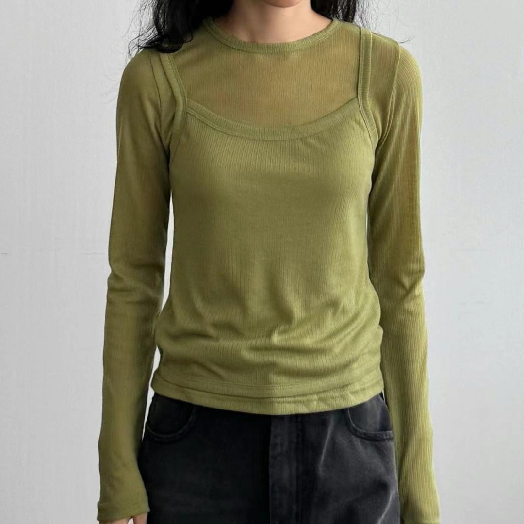 ABLE CO韓國直郵東大門代購女裝新品真品24秋冬吊帶背心ABLE CO吊帶/背心圖色5