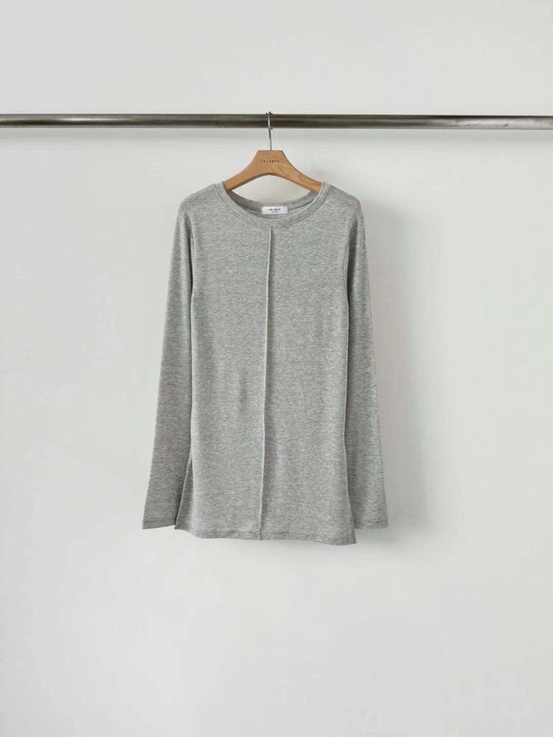 ABLE CO直郵韓國代購女裝新品24秋冬真品人氣熱賣長袖T恤ABLE CO長袖T恤圖色3