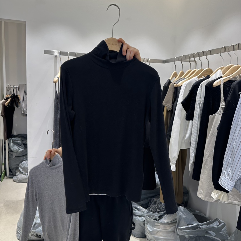 RICH SISTER直郵韓國代購女裝新品24秋冬時尚推薦長袖T恤RICH SISTER長袖T恤圖色2
