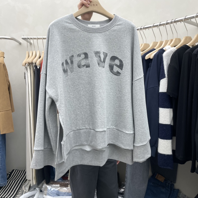 MURR直郵韓國代購女裝新品推薦時尚24秋冬人氣休閑熱賣衛衣MURR衛衣圖色1